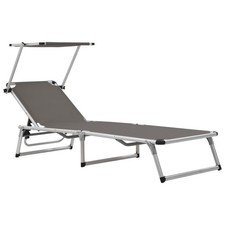 Chaise Longue Pliable Bleu