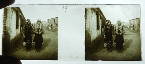 Photo ancienne plaque - photo, verre