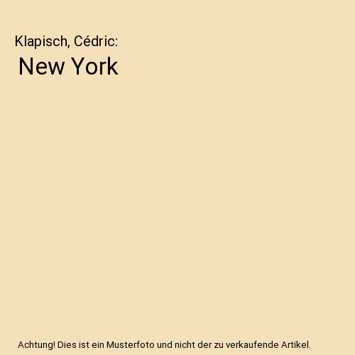 New york klapisch - new, york,