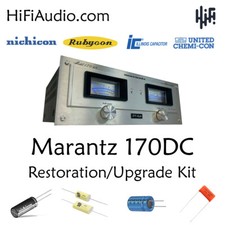 Marantz 170DC amp rebuild