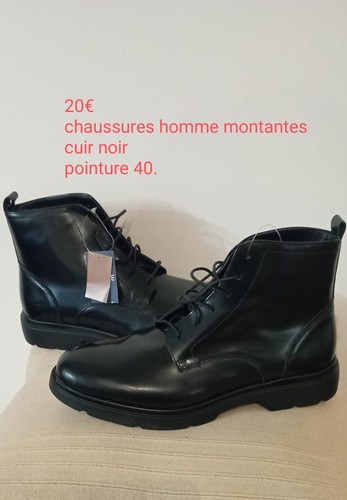 Bottines homme neuves taille - bottines,