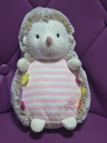 Doudou hérisson luminou rose - hérisson,