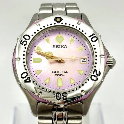 Seiko scuba purple shell - scuba, diver