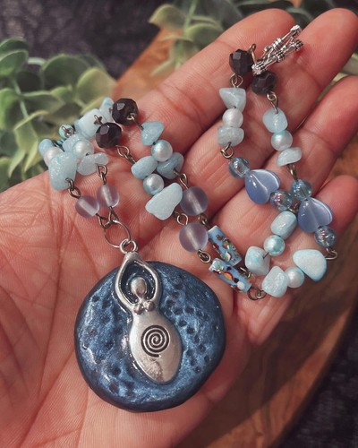 Collier pendentif perle - pendentif,