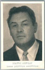 Dmitri Chepilov Homme Politique Soviétique Russie Pravda . Document Photo CPA