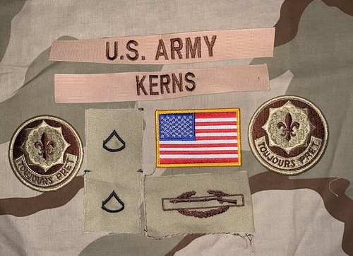 Army patch lot - 8,