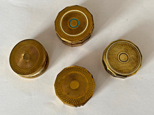 Lot de 4 poudriers anciens de