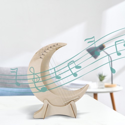 Lyre harpe portative - lyre,