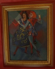 Belle huile du XX e siècle de