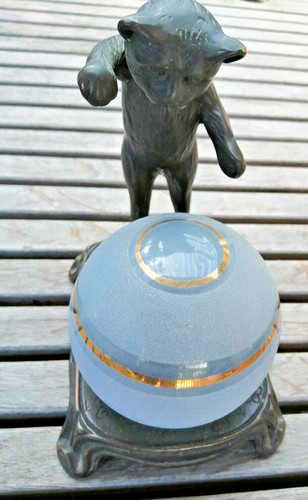 Ancienne lampe bronze - en,