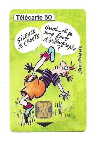 Rare carte telephonique - /,
