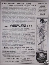 PUBLICITÉ LE MASSAGE A SUCCION AU POINT ROLLER VOUS POUVEZ RESTER JEUNE