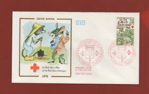 Fdc 1978 croix rouge le - -,