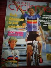 MIROIR DU CYCLISME COMPLET AVEC POSTER CLAVEYROLAT , PENSEC , ANNEE 1990 , N 436