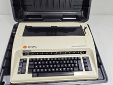 Machine À Écrire Électronique Olympia - Non Testée, Pour Pièces/Réparation