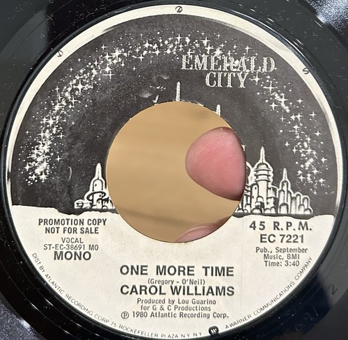 Carol williams one - carol, more