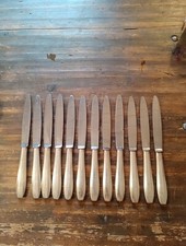 Série 12 Couteaux Métal