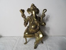 ancienne statue indienne de Ganesh en bronze