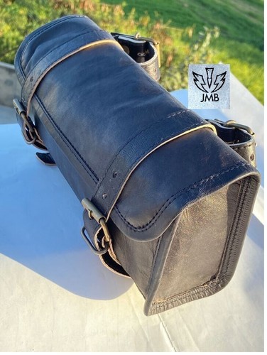 Guidon bagages outil cuir - guidon,
