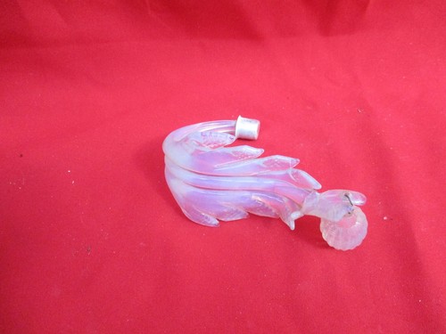 Feuille palme verre - , opalin