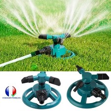 Buse Arrosage Rotative 360° Jardin Pelouse Outil Irrigation Réglable Eau