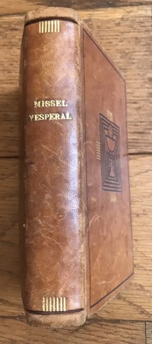 Missel vespéral des - missel,
