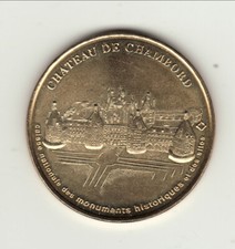 CHAMBORD CHATEAU    JETON TOURISTIQUE  1999  èpuisè RARE NEUVE cote 45 euro