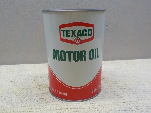 Rare texaco motor oil 1 - rare, 7-79