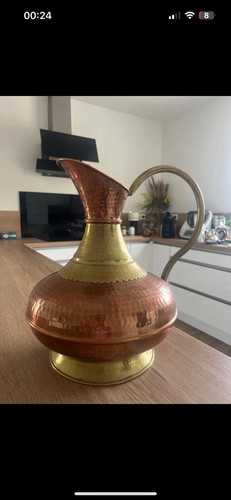 Vase cuivre villedieu - vase, en