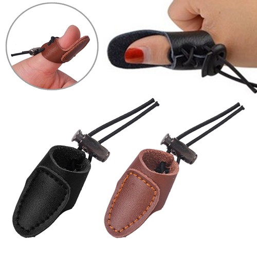 Thumb finger tab - pad, recurve