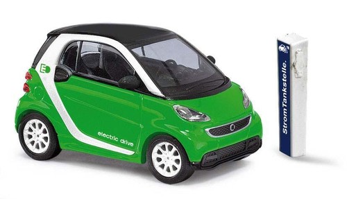 Smart fortwo electric - electric, green