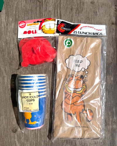 Vintage garfield bundle lunch - vintage,