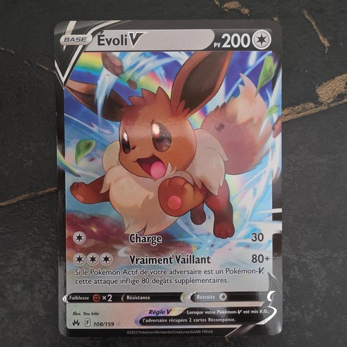 Carte pokémon evoli 108 159 - carte,