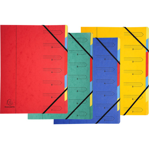 Exacompta 12x trieur - 12x, agrafé
