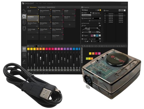 Interface dmx 128 canaux - dmx,