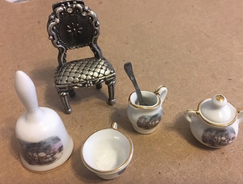Dollhouse miniature porcelain - dollhouse,