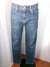 Pantalon jean bleu délavé  stretch Levis 512 taille haute slim w30 L32 40