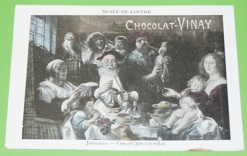 Cpa chromo 1895 1905 chocolat - chromo, 1895-1905