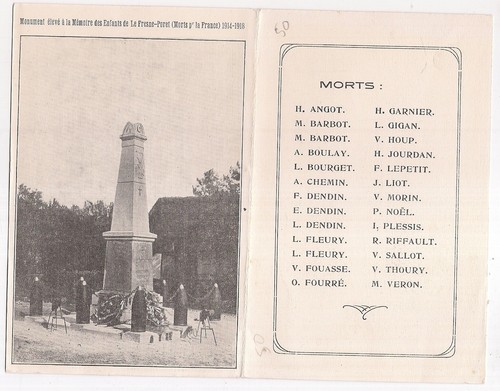 Monument aux morts 1914 - 1914-1918,