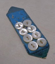 Lot de 8 Boutons anciens en