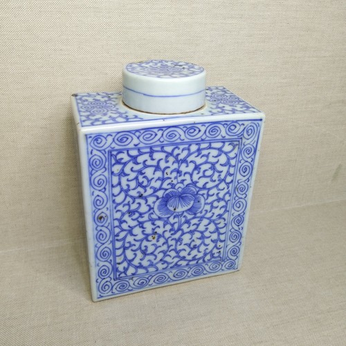 Antique chinese blue and white - blue,