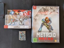Metroid Dread edition speciale collector + amiibo samus E.M.M.I + porte clef