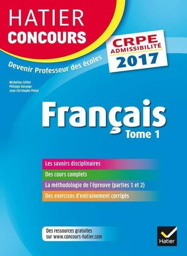 Hatier concours crpe 2017 - ,