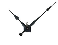 horloge géante mouvement quartz pendule grandes aiguilles poire canon long DIY