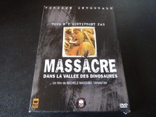 DVD "MASSACRE DANS LA VALLEE DES DINODAURES" Michele Massimo TARANTINI - horreur