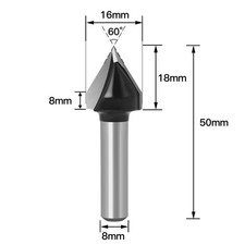 Mèches Routeur V Forme Chasse