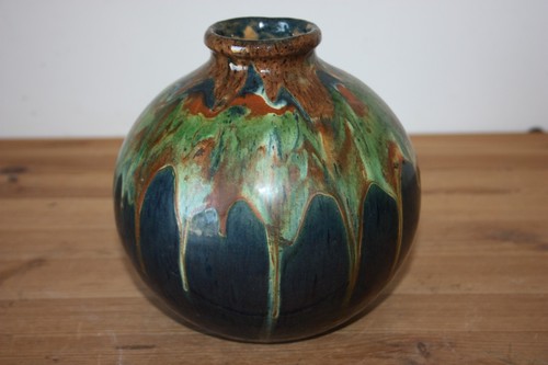 Vase boule poterie dieulefit - vase,
