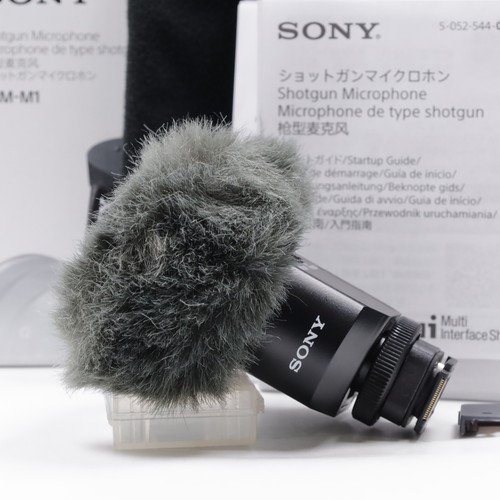 Sony ecm shotgun microphone - ecm-m1,