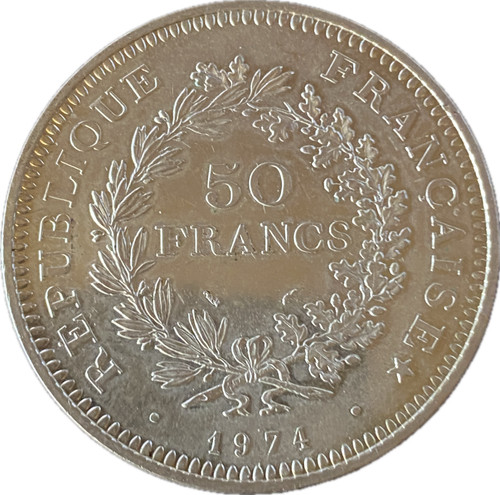 Pieces francs hercule - 50,