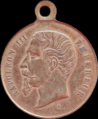 Second empire medal 1859 - medal,